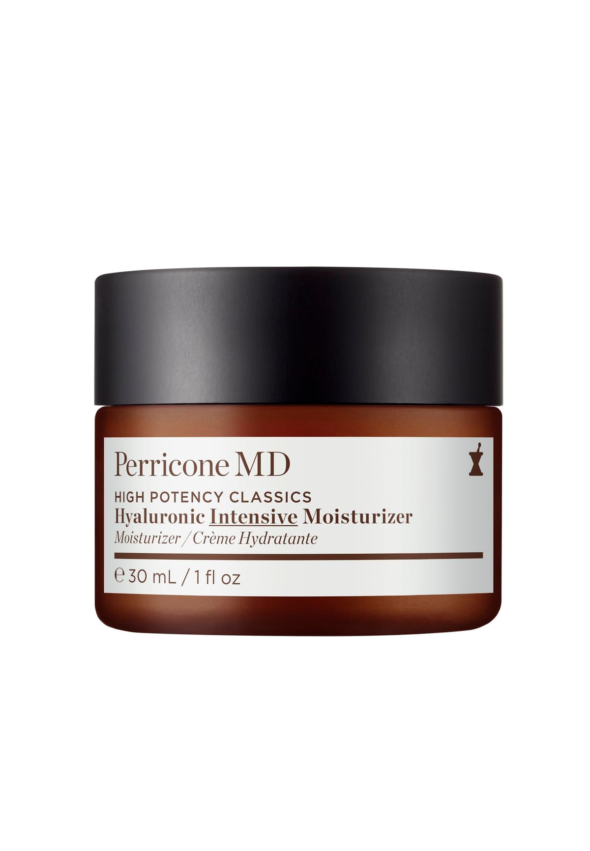 Perricone MD front packaging showing bottle and label with clean hydration benefit