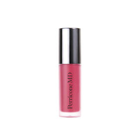 Perricone MD front packaging showing plum-tinted lip oil and brand