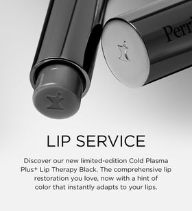 Perricone MD application on lips demonstrating smoothing and nourishing benefit