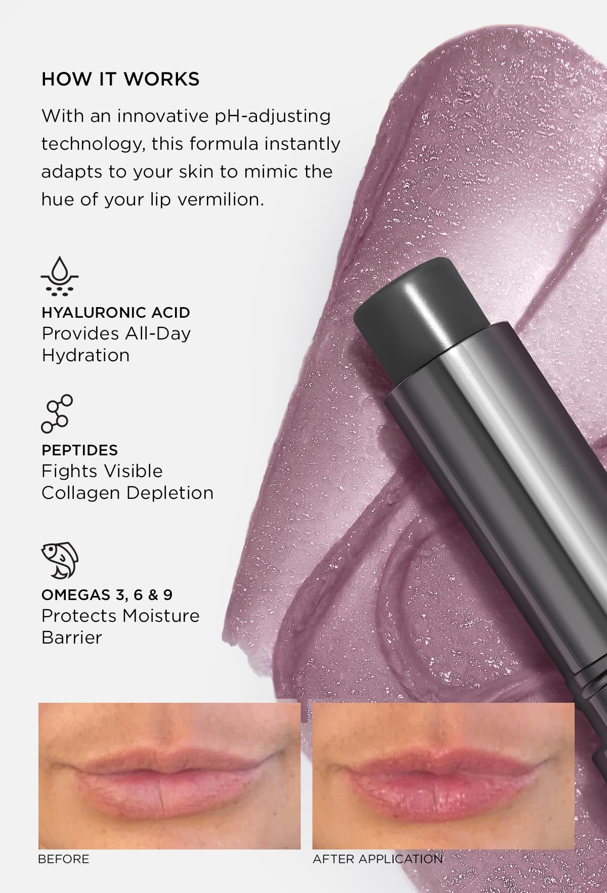 Perricone MD product beside coin showing compact size and travel-friendly benefit
