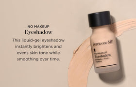 Perricone MD texture swatch displaying satin finish and blendability on skin