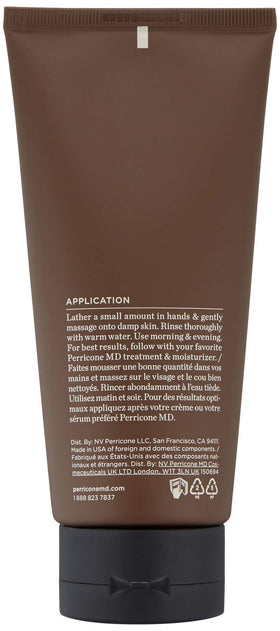 Perricone MD gel texture close-up highlighting smooth consistency and gentle cleansing
