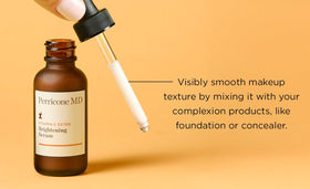 Perricone MD label closeup highlighting vitamin C ester and ingredients