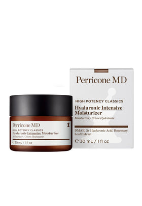 Perricone MD texture close-up of creamy gel demonstrating lightweight hydration