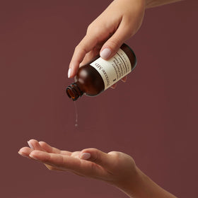 Perricone MD toner texture on hand demonstrating lightweight, hydrating finish