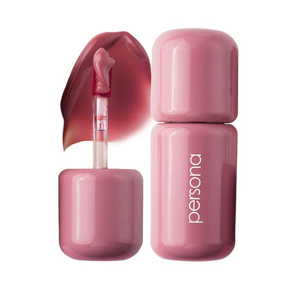 PERSONA front packaging showing gloss tube and shade for instant shine