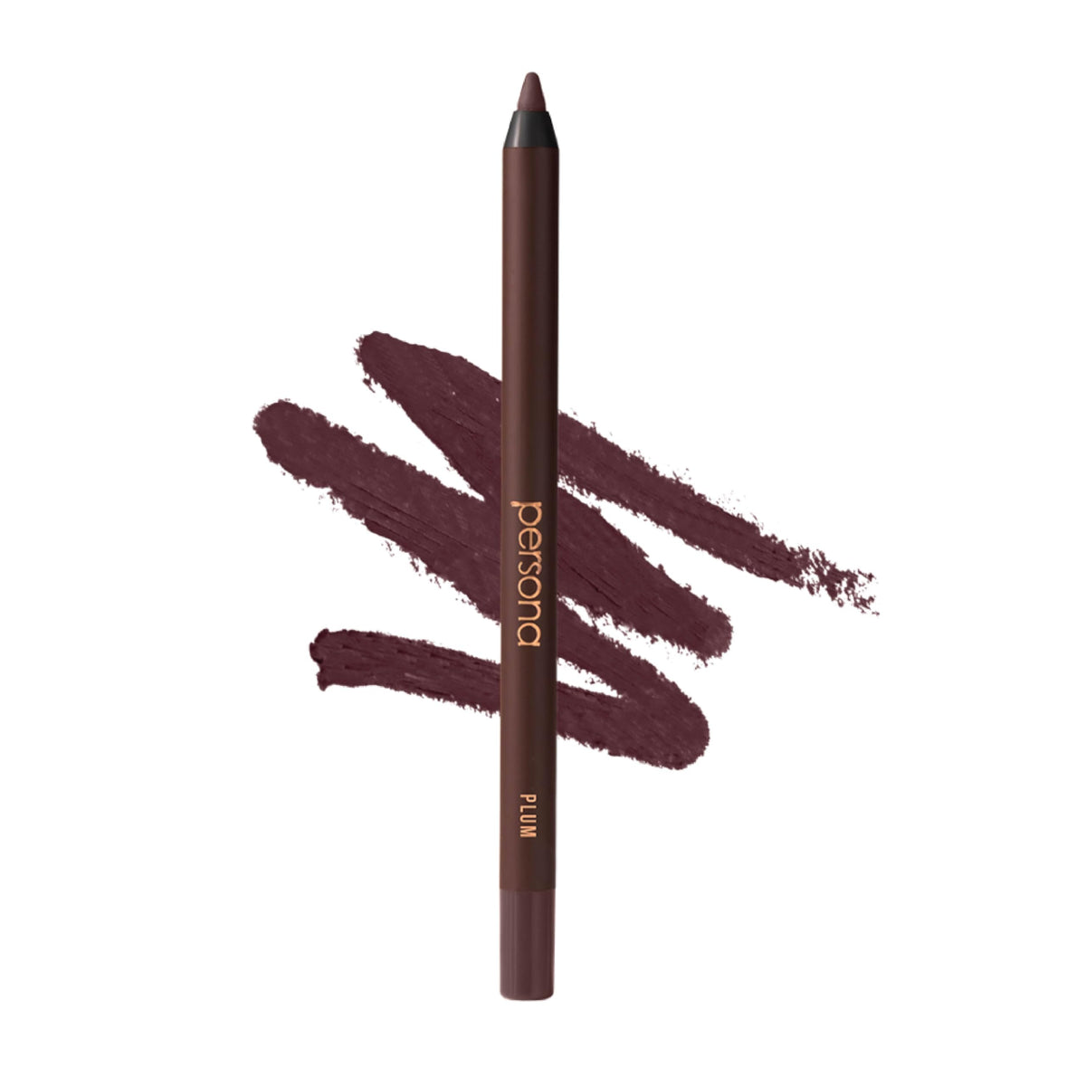 PERSONA eyeliner front packaging showing plum shade and benefit longwear