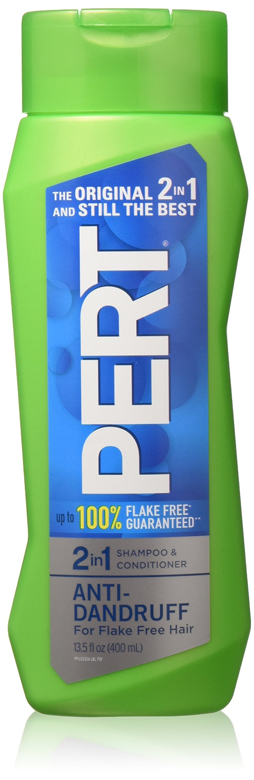 Pert front packaging showing two 13.5 oz bottles and clear labeling for convenience
