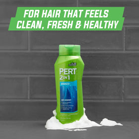 Pert bottle close-up highlighting pump cap and ingredient panel for quick product information