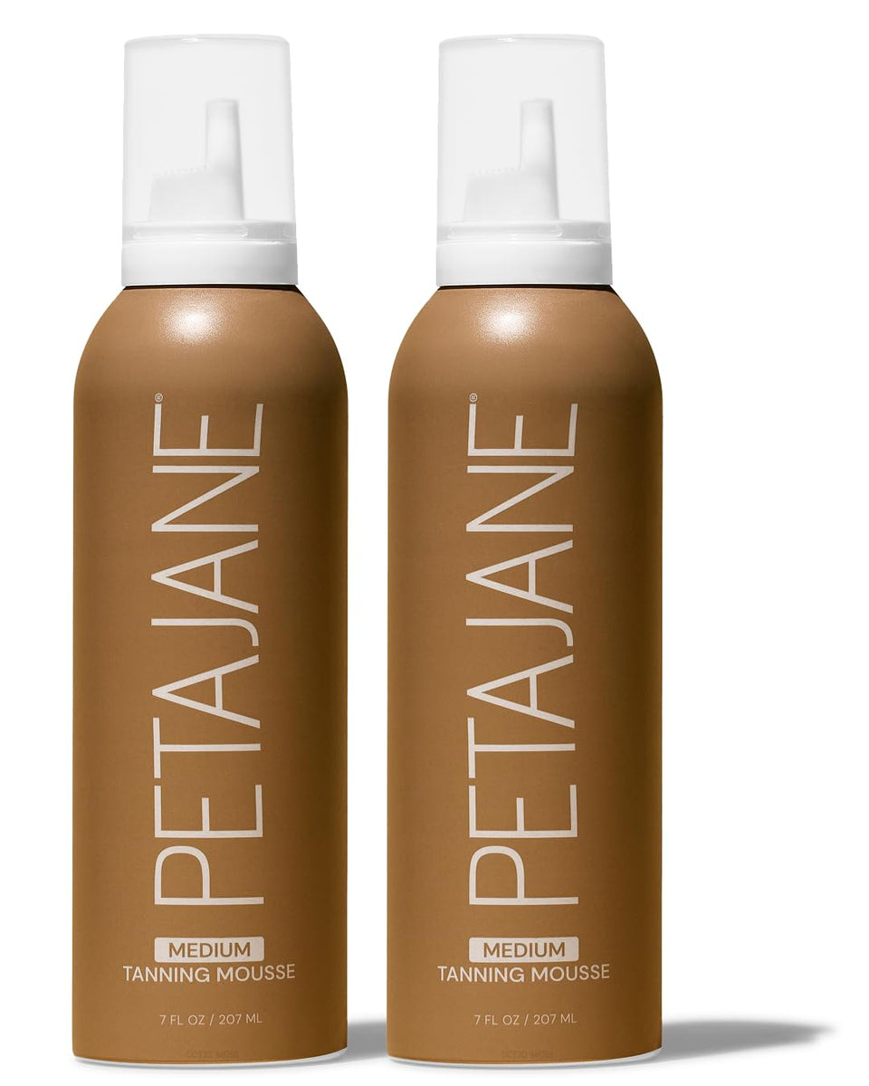 Peta Jane front packaging showing clear product benefit of easy bronze