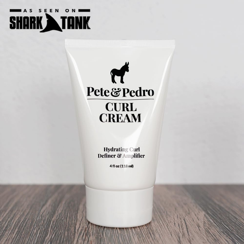 Pete & Pedro styled curls being diffused showing increased volume and shine