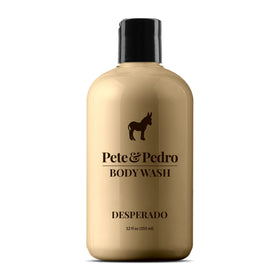 Pete & Pedro front bottle shot showing scent and packaging benefit