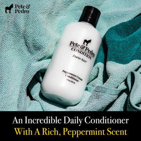 Pete & Pedro creamy conditioner texture close-up for moisturizing benefit