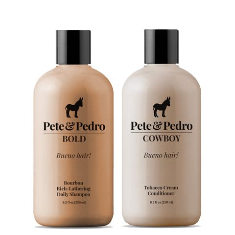 Pete & Pedro front packaging showing duo and masculine scent benefits