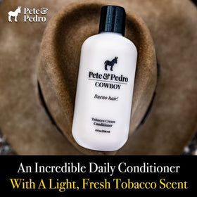 Pete & Pedro COWBOY opened cap revealing cream consistency and easy dispensing