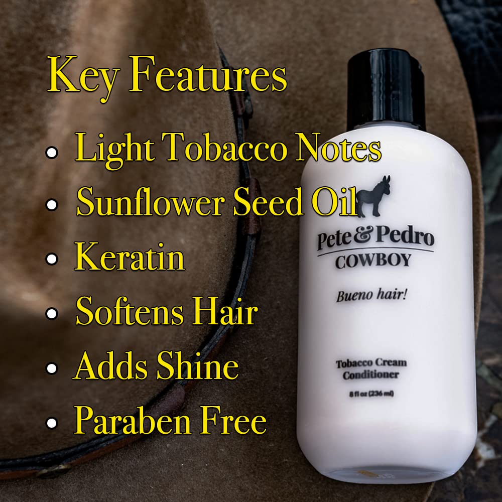 Pete & Pedro ingredients label highlighting keratin and kiwi for repair benefit