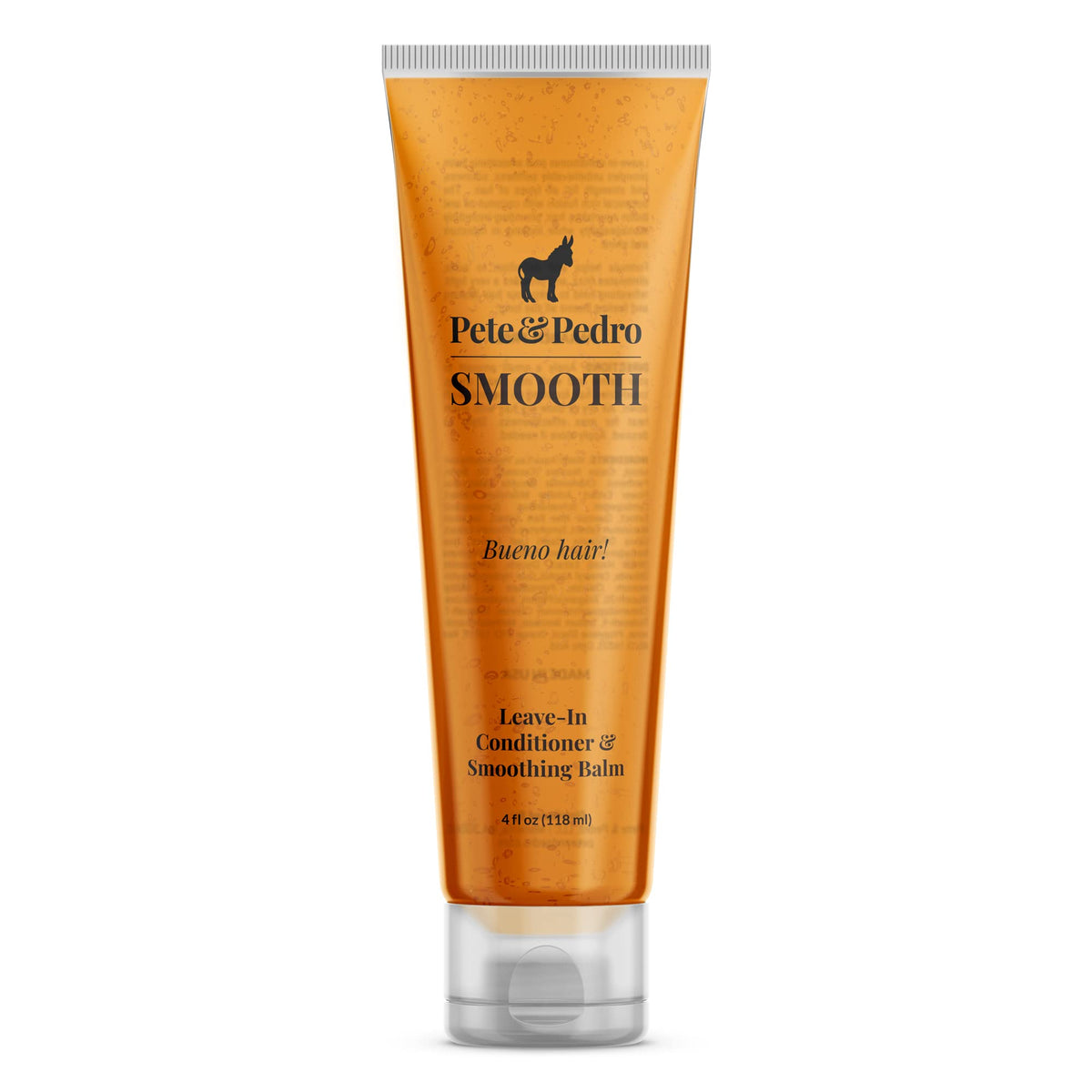 Pete & Pedro front packaging showing 4 oz bottle and clean design benefit: clear product ID
