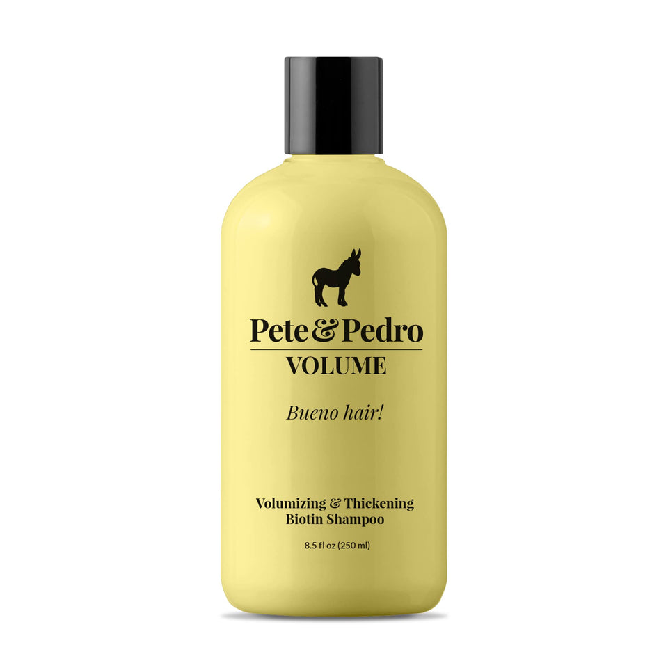 Pete & Pedro front bottle shot showing product and brand for instant recognition and trust