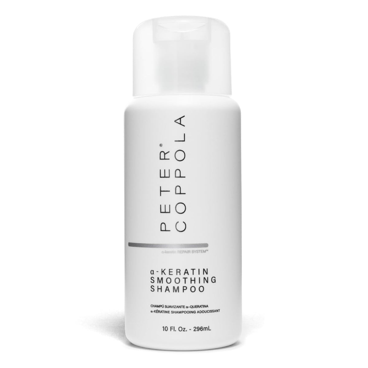 PETER COPPOLA bottle front packaging showing clean label and benefits
