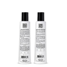 PETER COPPOLA shampoo pour texture demonstrating gentle lather and color-safe formulation
