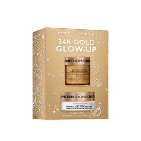 Peter Thomas Roth 24K Gold kit front packaging showing luxurious duo and benefits