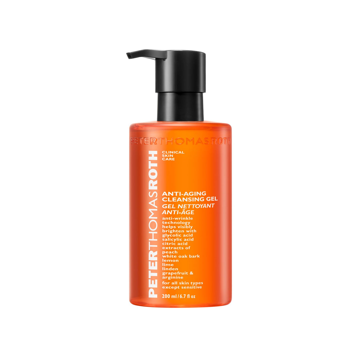Peter Thomas Roth front bottle shot showing clean packaging and benefits