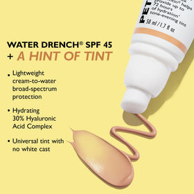 Peter Thomas Roth applied on skin showing seamless sheer tint blending