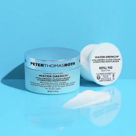 Peter Thomas Roth refill pod top view illustrating refill design and convenience