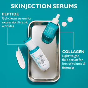 Peter Thomas Roth applying serum to face showing targeted coverage benefit