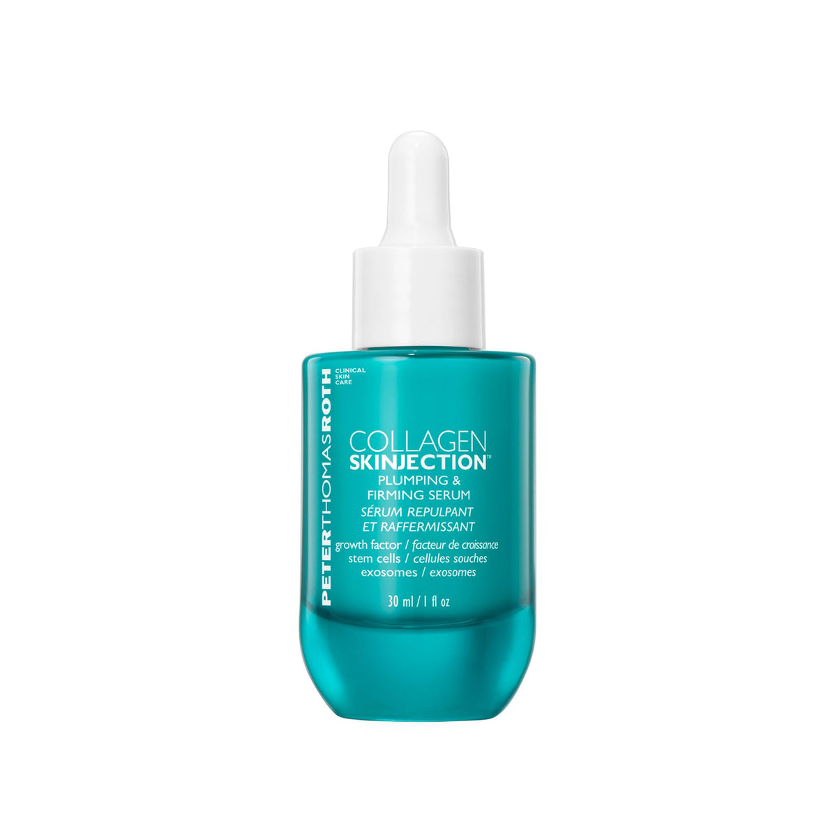Peter Thomas Roth front packaging showing serum bottle and brand clarity benefit