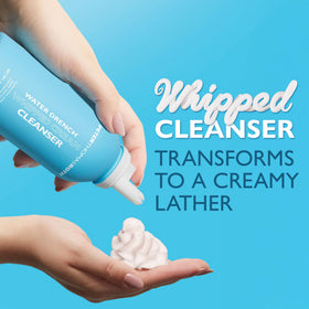Peter Thomas Roth whipped cream texture close-up demonstrating gentle lather