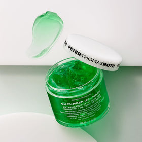 Peter Thomas Roth chilled jar in fridge suggesting intensified cooling and calming benefit