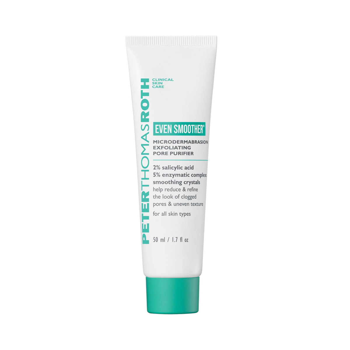 Peter Thomas Roth front tube view showing packaging and benefit: clarifying action