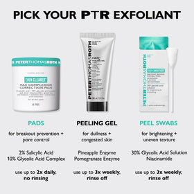 Peter Thomas Roth on bathroom counter in lifestyle scene promoting routine refresh