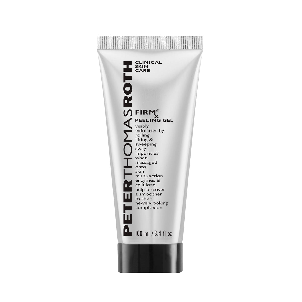Peter Thomas Roth front packaging showing product and benefit of visible exfoliation