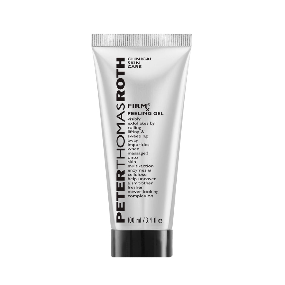 Peter Thomas Roth front packaging showing product and benefit of visible exfoliation
