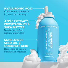 Peter Thomas Roth ingredient highlight with apple and shea indicating nourishment