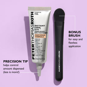 Peter Thomas Roth small dab on hand demonstrating lightweight spread