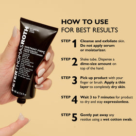 Peter Thomas Roth before and after comparison showing reduced lines benefit