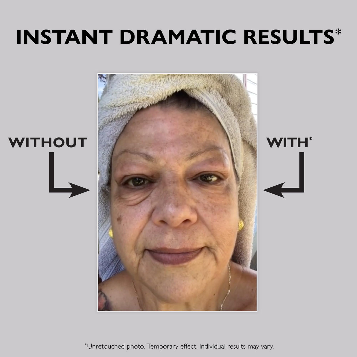 Peter Thomas Roth product applied on hand demonstrating thin coverage benefit