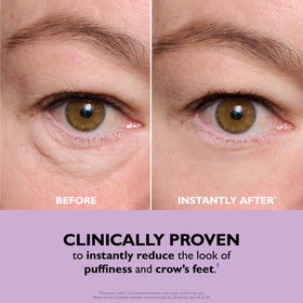 Peter Thomas Roth before and after sample showing visible smoothing effect