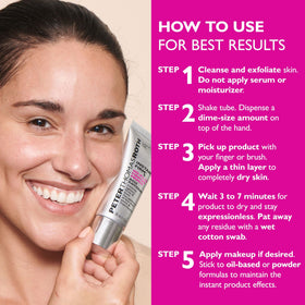 Peter Thomas Roth bottle next to compact to show real-world size