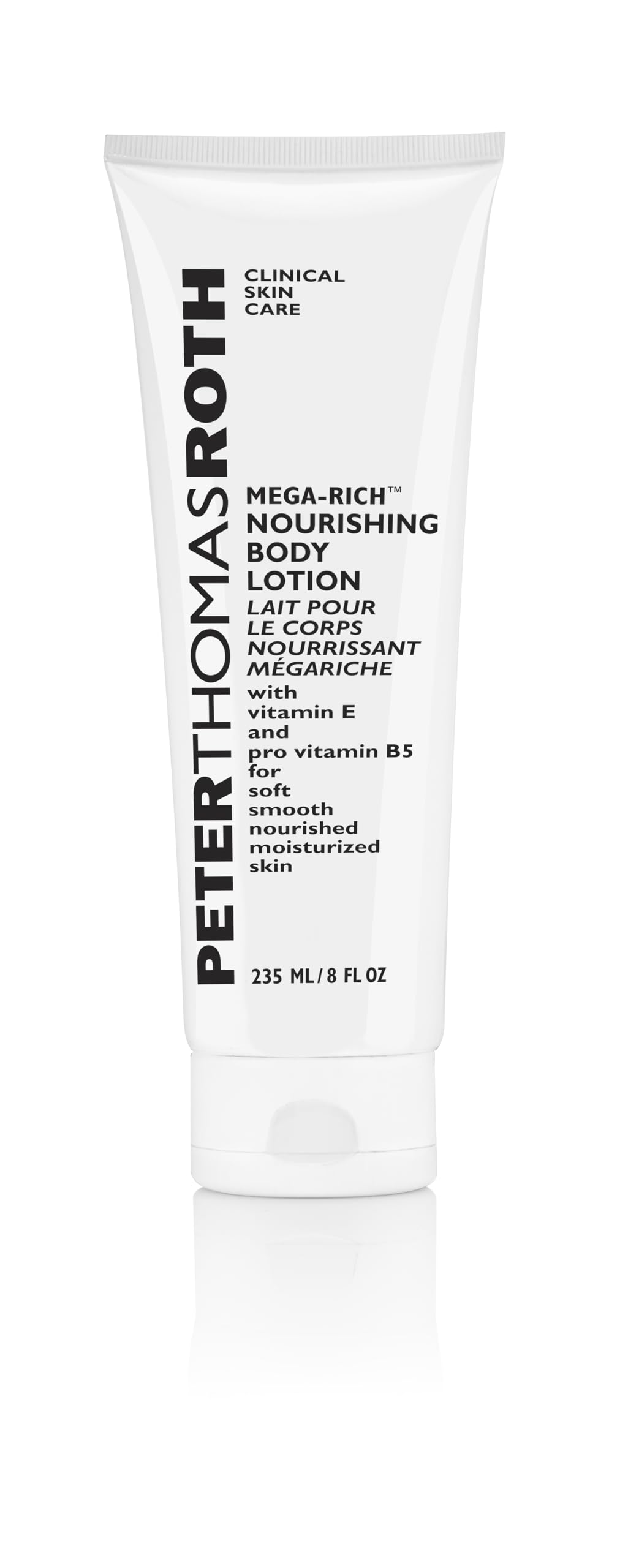 Peter Thomas Roth bottle front view shows label and rich formula for intense hydration