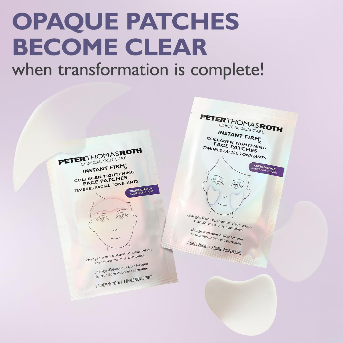 Peter Thomas Roth patch edge close-up showing tight seal for effective delivery benefit