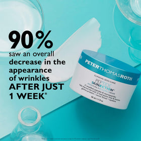 Peter Thomas Roth refill packaging displayed promoting sustainable refill benefit