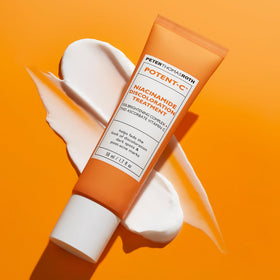 Peter Thomas Roth on bathroom counter suggesting daily routine brightening