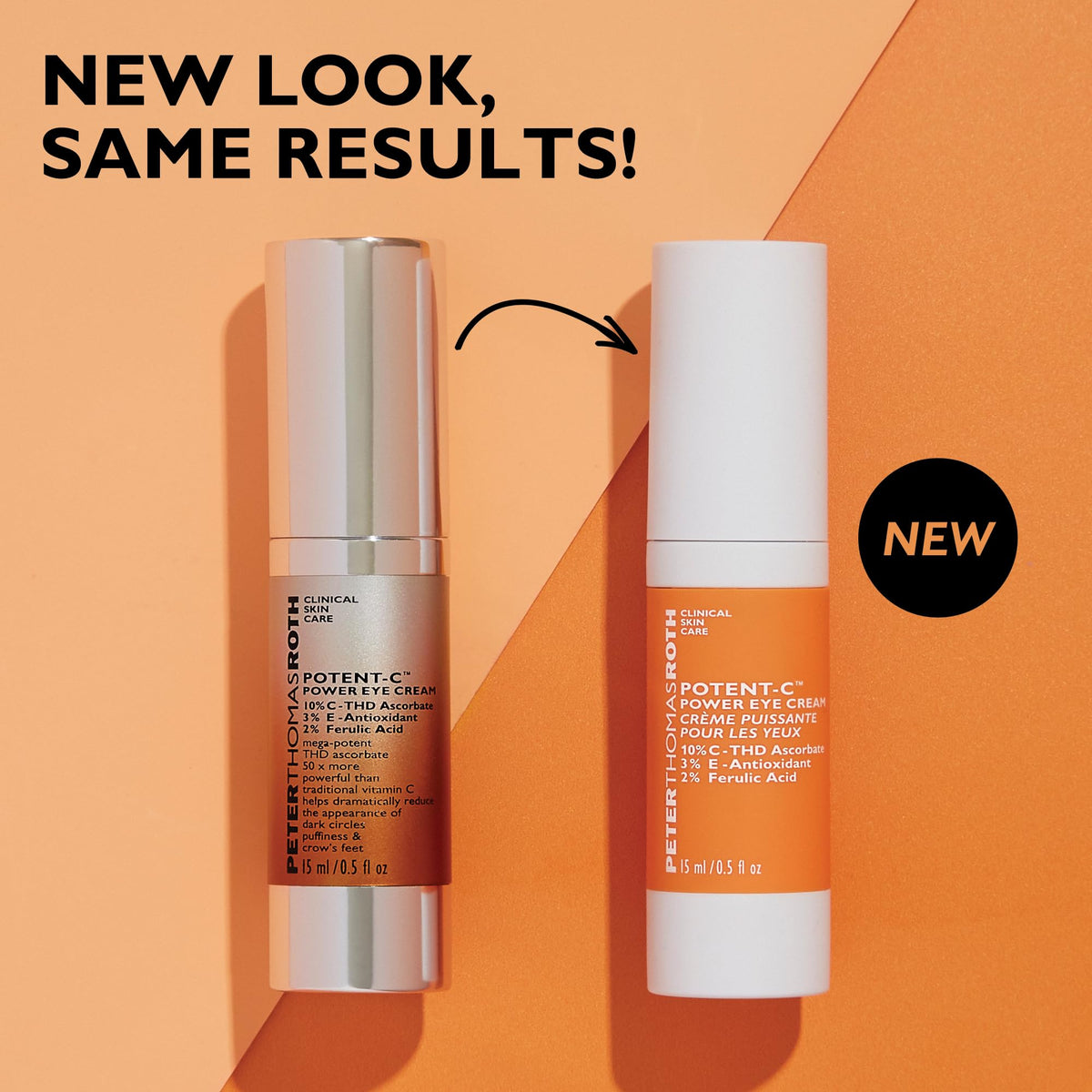 Peter Thomas Roth jar size comparison next to coin for scale and travel-friendly benefit