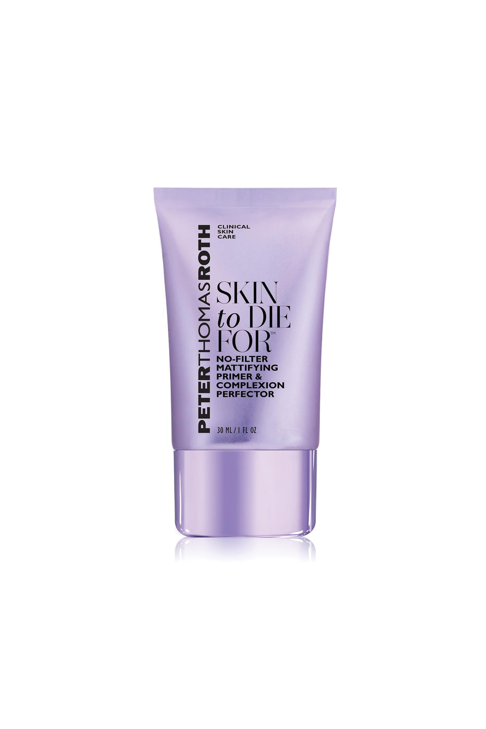 Peter Thomas Roth primer front packaging showing compact tube and matte finish benefits