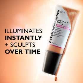 Peter Thomas Roth pump dispensing serum illustrating easy control and hygienic application