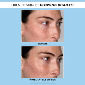 Peter Thomas Roth pump dispensing a serum drop for precise application